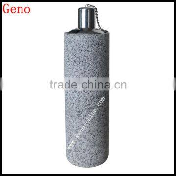 Unique small sandstone oil lamp home decoration