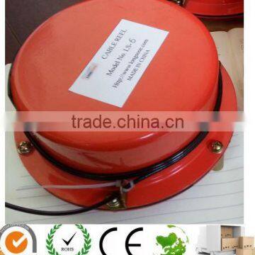 Cable reel / recoil drum 6 m for crane