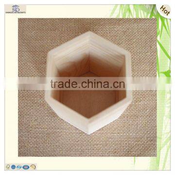 High Quality Decorative Wooden Pen Stand Holder Penholder photo-3