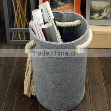 2017 Cheap Promotion Foldable Factory Price Felt Storage Bin Bag photo-5