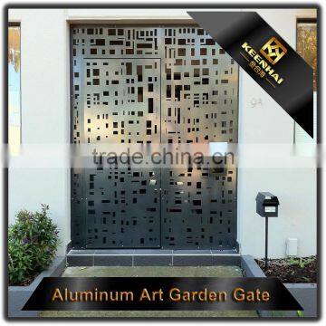 Customized Aluminum Panel Laser Cut Main Gate Design