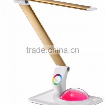 Foldable LED Aluminum Alloy Table Lamp, Eye-protecting Light Source Atmosphere Night Lamp For Office