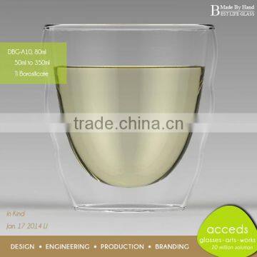 Made-By-Hand Glass Double Wall Thermos Cup photo-5