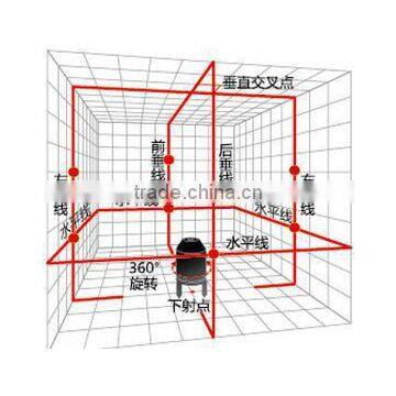 High Quality Rotary Self-leveling 8 Lines Red Beam Oblique Line Laser Level Low Price photo-4