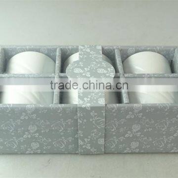 White Ceramic Tea Cup for Wholesale 6 Pcs per Set,with Color Box photo-3