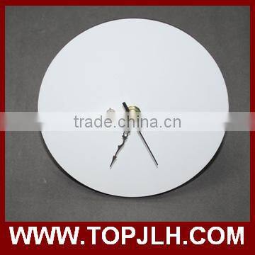 2017 China suppliers TOPJLH mini wood frame sublimation wall clocks