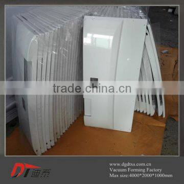 OEM Vacuum Forming Thick White ABS Plastic TV Back Shell photo-6