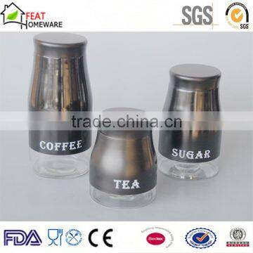 Good Cheap Glass Coffee Tea Sugar Canister Storage Jar