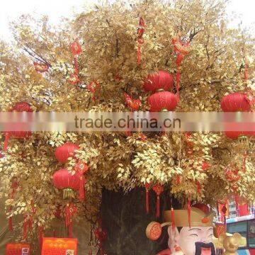 large fake ficus tree indoor /outdoor factory artificial gloden ficus tree