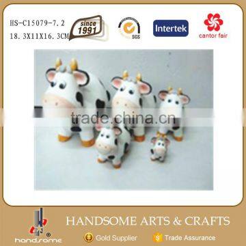 Kids Gift Ceramic Cow Money Bank Coin Saving Boxes photo-4