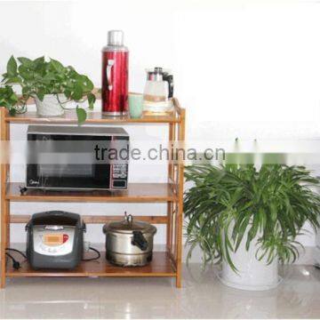 Design Kitchen Racks, Kitchen Rack for Microwave Woven, Bamboo Rack Set photo-2