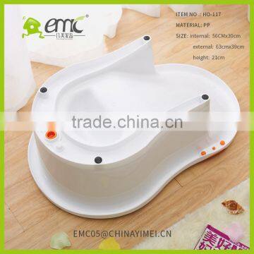 New Style Baby Plastic Bath Tub Kid Basket for Washing photo-5