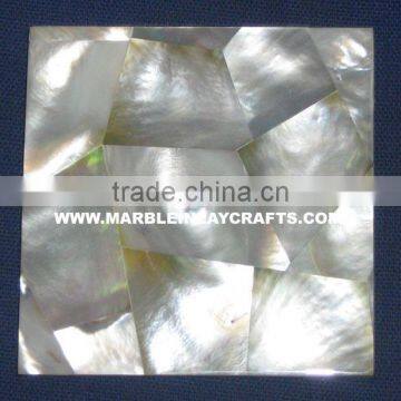 White Mother Of Pearl Tile, Beautiful Stone Wall Tile