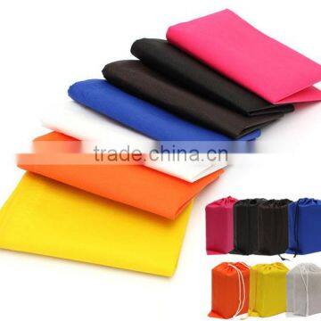 China Suppliers Customized Logo Handmade Foldable Felt Non Woven Drawstring Bag Shoe Bag Women Bag photo-5