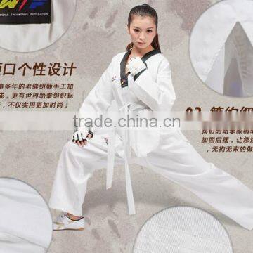 Factory Best Quality Wholesale Women's Taekwondo Uniform photo-2
