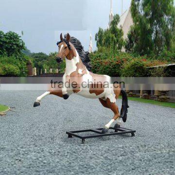 Resin Outdoor Animal Statues Lifesize Fiberglass Horse photo-5