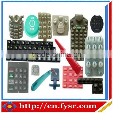 OEM Remote Rubber Pad Silicon Rubber Switch Button Silicon Conductive Rubber Pads photo-3