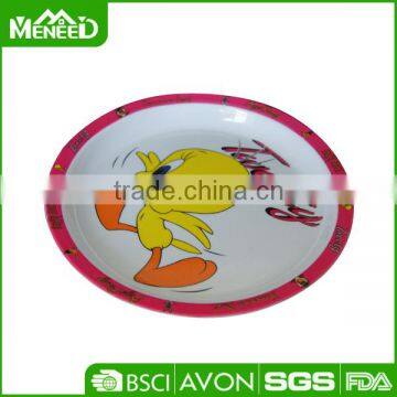 A5 Melamine Safety Baby Cartoon Print Dinnerware With Giftbox Packed photo-4