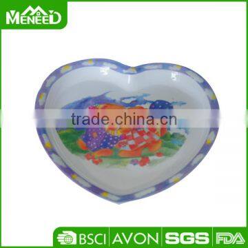 A5 Melamine Safety Baby Cartoon Print Dinnerware With Giftbox Packed photo-5