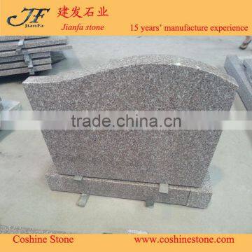 China cheap G635 red granite headstone