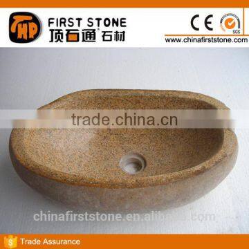 SINK 487G Heart-shaped Rusty Granite Handmade Sink