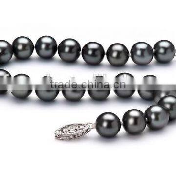 Wholesale 8-9mm Black Freshwater Pearls Jewelry Bracelet photo-2