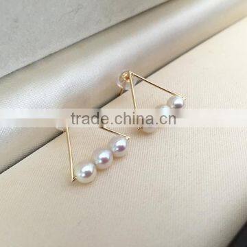 13-14 mm white south sea pearl jewelry earrings wholesale