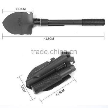 Folding Multifunction Shovel Outdoor Camping Shovel Mini Survival Trowel Tools With Snow Spade Pick Saw Compass Garden Tools photo-4