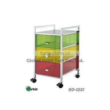 Newest Easy to Removable Plastic Storage Drawer Kitchen Cart photo-6