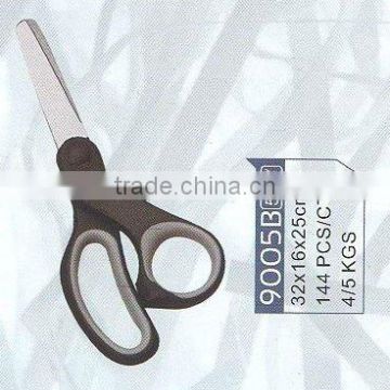 rubber plastic handle scissors