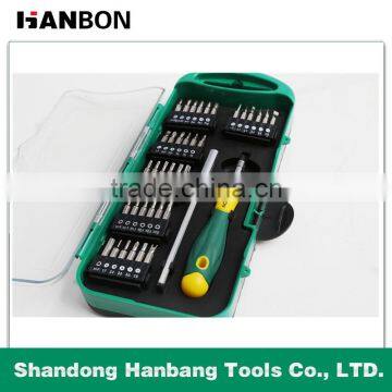 38 Pcs Telecommunications Screwdriver Bits Set of CR-V Material photo-2