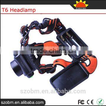 OEM XQ50 T6 LED 1200Lm High Power Zoom Headlamp 18650 Rechargeable Led Head Torch For Hunting photo-6