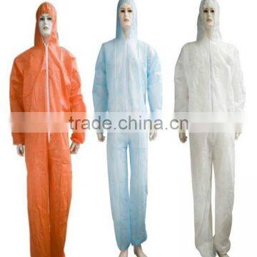 Microporous Coverall Safety Uniform With Hood Disposable Microporous Coverall photo-3