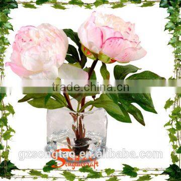 China factory Hot sale artificial flower real touch peony