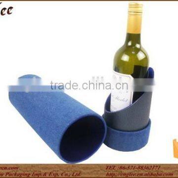 Elegant Cylinder Cardboard Wine Box, Wine Bottle Gift Box, Box Wine photo-2