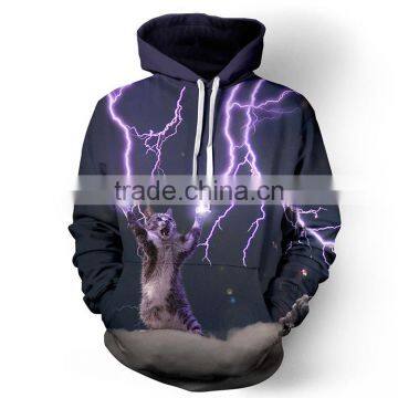 Bulk Pullover Custom Sublimation 3D Printing Branded Designer Fashion Man Hoody photo-4