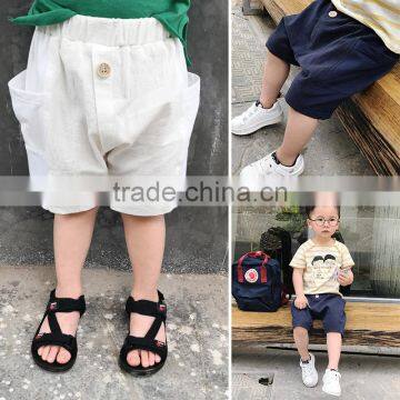 S16942A Summer New Children Shorts Hole Kid Denim Shorts photo-4
