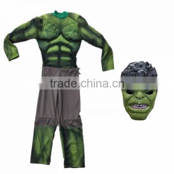 Halloween cainival sexy fancy child kids green giant costume