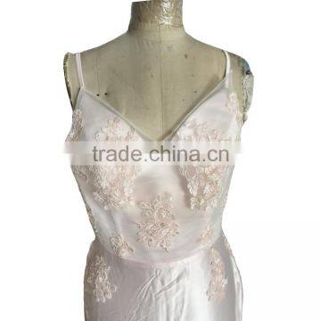 China OEM Supply Backless Sexy Long Tail Wedding Dresses photo-3