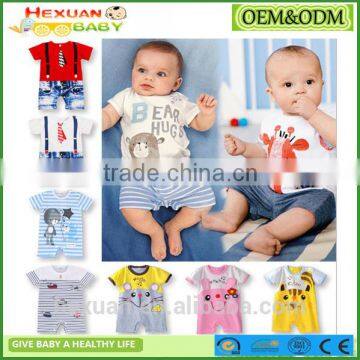 100% cotton short baby romper wholesale