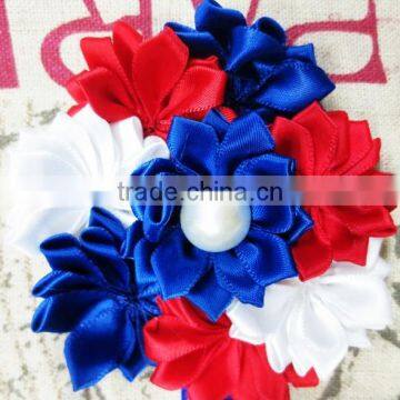 Boutique Cute Girls Headband Handmade, July 4th Headband Wholesale photo-4