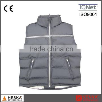 Wholesale winter mens padded bodywarmer insulated waistcoat