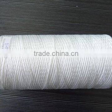 500d/3 Raw White High Tenacity Polyester Thread