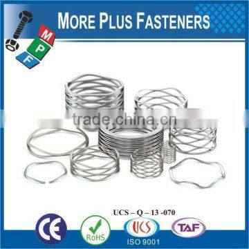 Made in Taiwan High Quality Stainless Steel Waves Spring Beryllium Coppers Wave Spring Washers Wave Spring Lock Washers photo-3
