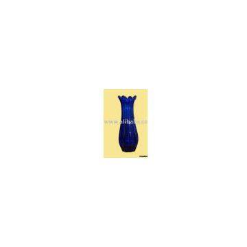 Vase Blue Glass