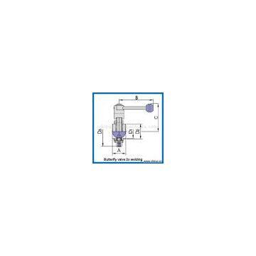 Sell Sanitary Stainless Steel Butterfly Valve Quick-Install Type