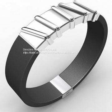 Water-Proof Silicone Wristband Eco-Friendly Customized Dimension