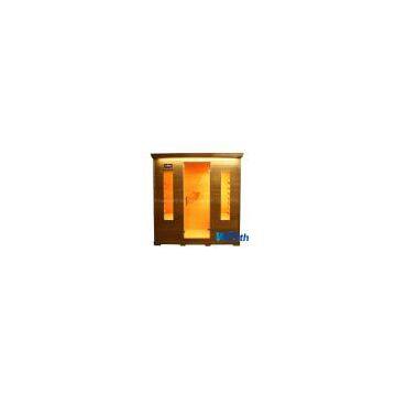 Far infrared sauna with ceramic tube