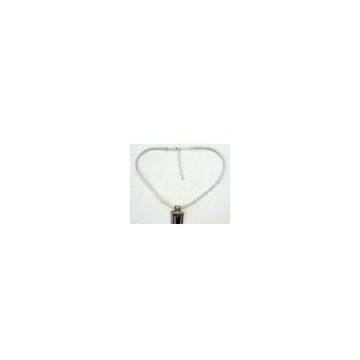 Custom Color Tin Alloy Electroplated Jewelry Metal Choker Necklace for Party OEM