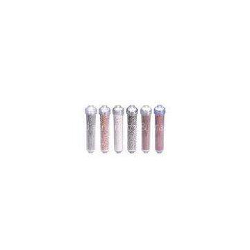 Inline Water Filters Clear T33 Cartridge , Ceramic Balls Anion Water